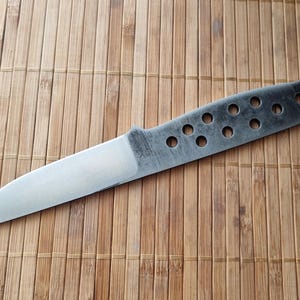 Lama di coltello fatta a mano grezza - modello Mike
