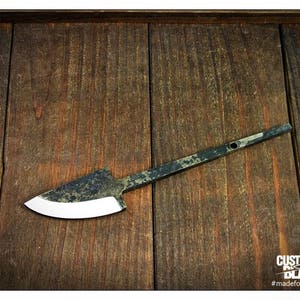 Hoja en blanco para cuchillo hecha a mano - modelo NS12