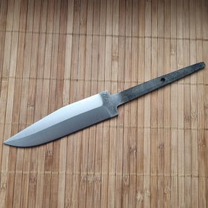 Lama di coltello fatta a mano grezza - Spirit