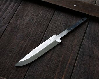 Handmade knife blade blank - model "hunter"