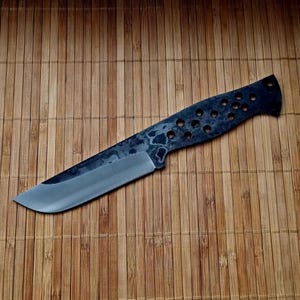 Ebauche de lame de couteau faite main - Orignal