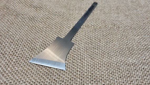 Handmade chip carving knife blade blank