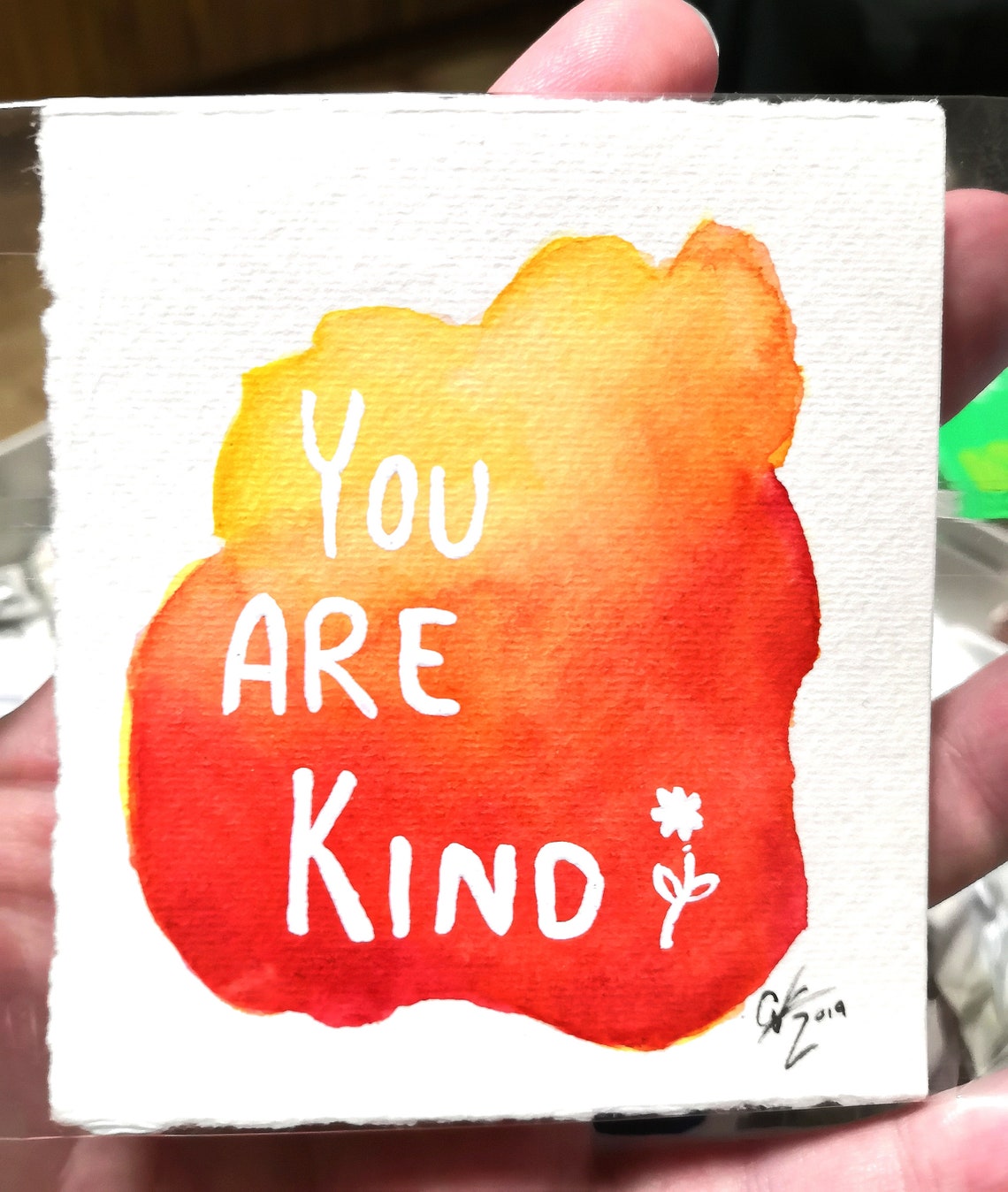 Positivity cards various see description | Etsy