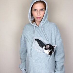 Cat Pouch Hoodie Etsy Canada