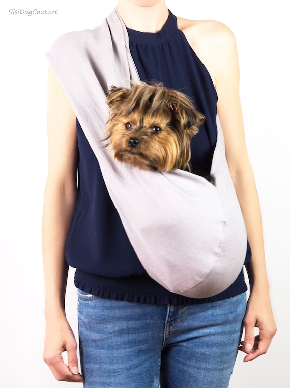 linen sling carrier