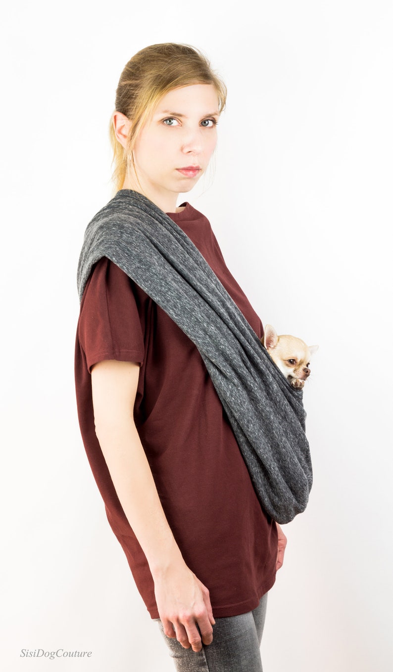 REVERSIBLE Pet Sling Carrier Size Toy/small/medium Dog Etsy