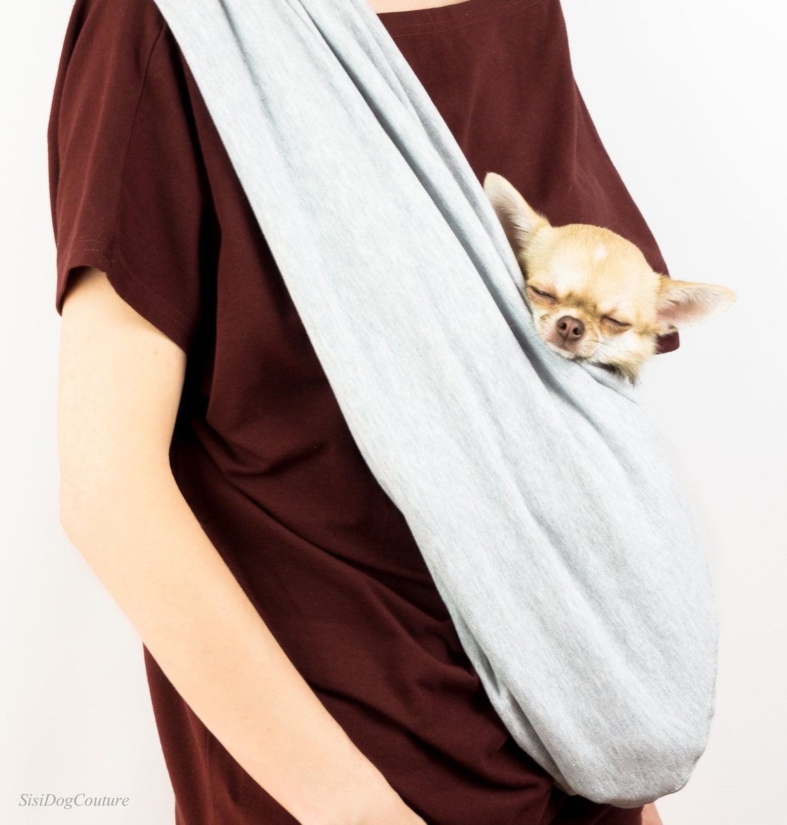 REVERSIBLE Pet sling carrier Size Toy/Small/Medium Dog Etsy