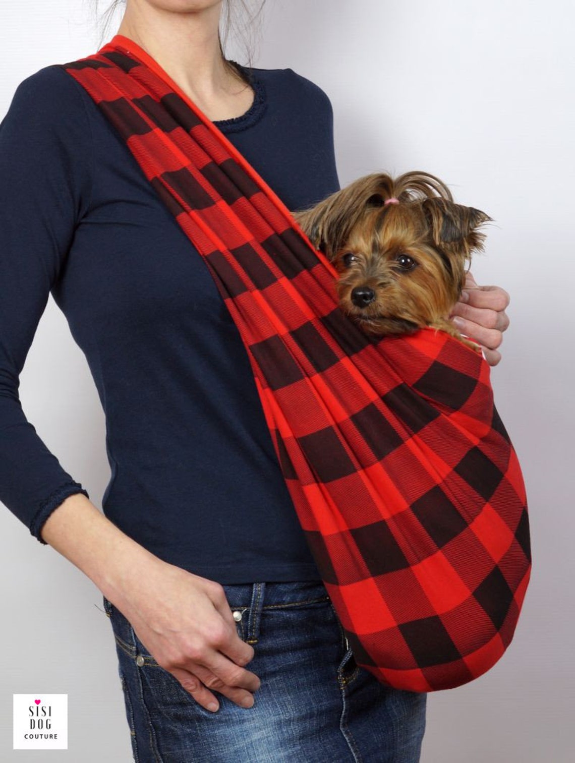 Dog sling bag Sling Pet Pouch Pet carrier Chihuahua Etsy