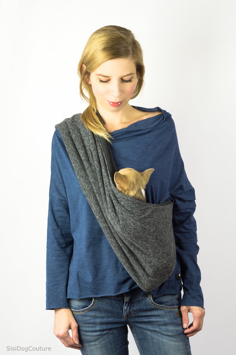 WARM Dog Sling Carrier SIZE Toy/s/m Pet Carrier Sling Dog Etsy Australia