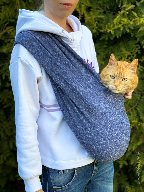 diy no sew cat sling