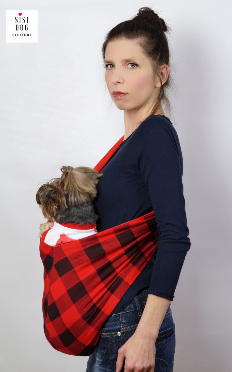 Dog sling bag Sling Pet Pouch Pet carrier Chihuahua Etsy