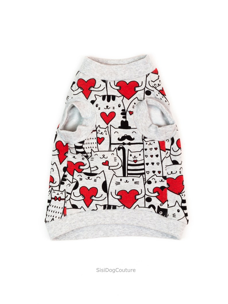 Sphynx Cat Clothes Cat Tank Top Cat Clothing Sphynx Cat Etsy