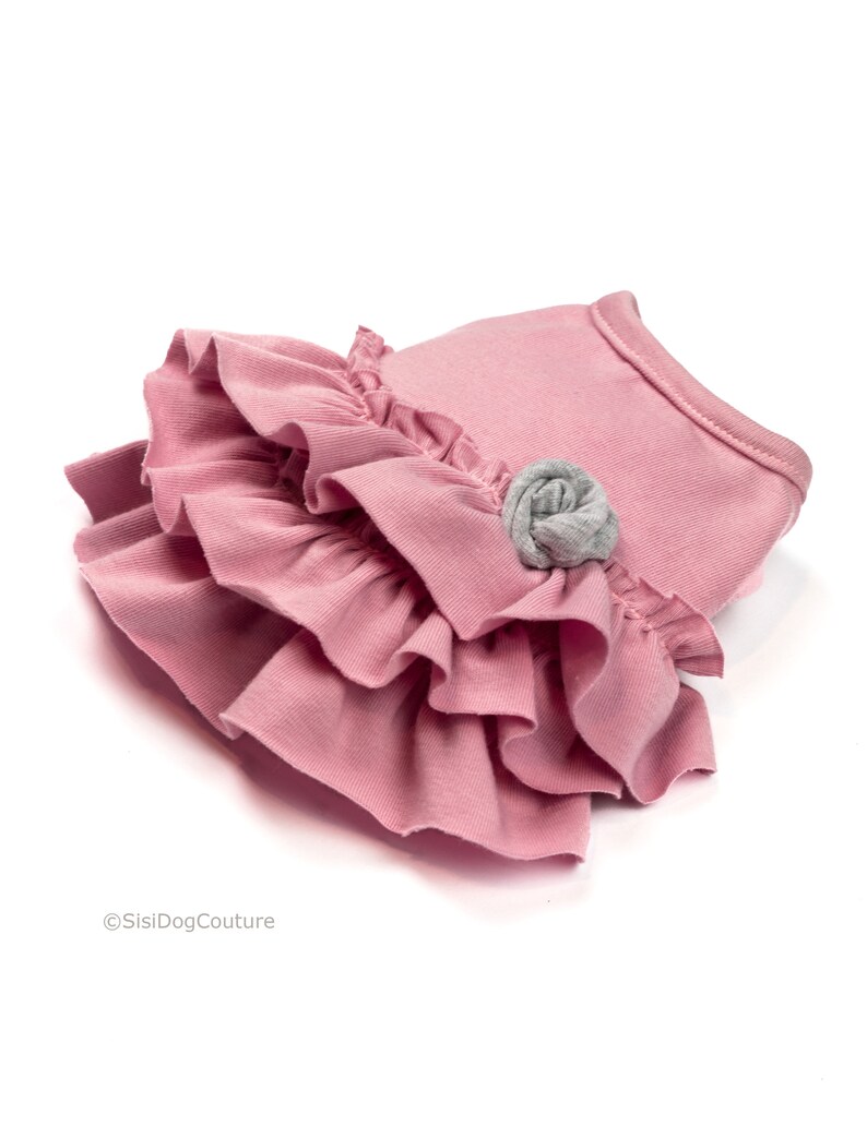 Dog dress Small size dog Small dog dress Pink dog dress Dog clothes small Clothes for dog