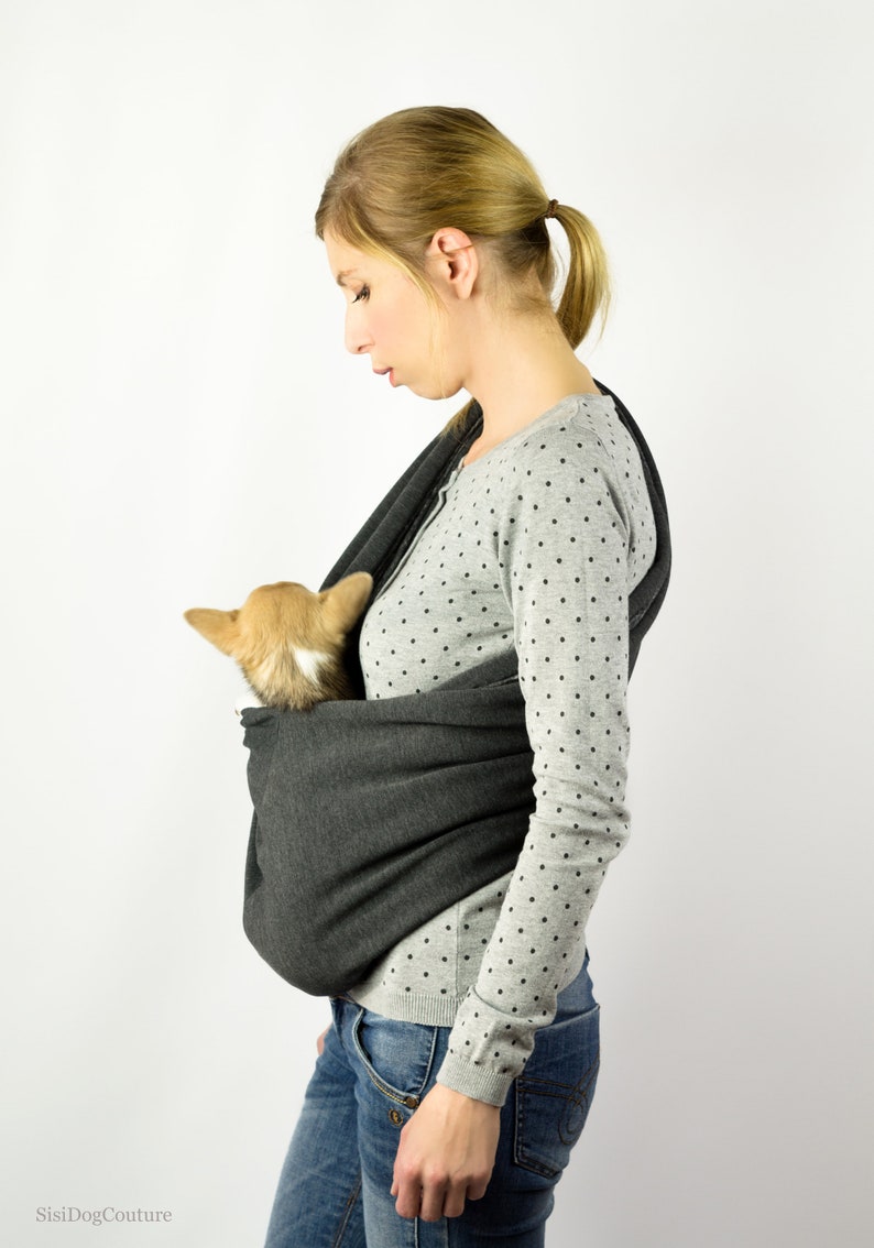 WARM Dog Sling Carrier SIZE Toy/s/m Pet Carrier Sling Dog Etsy Australia