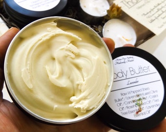 Herbal Infused Raw Whipped Body Butter | + Agron Oil