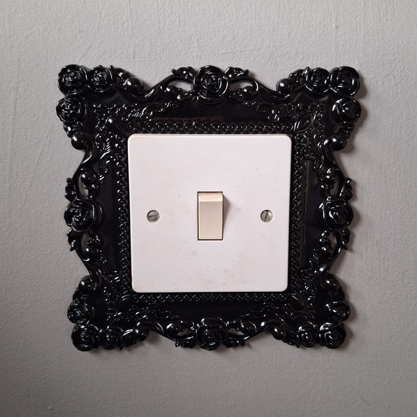 Ornate Gothic Home Décor Baroque Light Switch Surround Cover Finger Plate