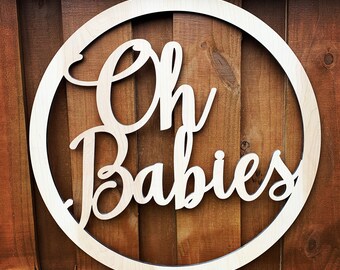 etsy oh baby sign