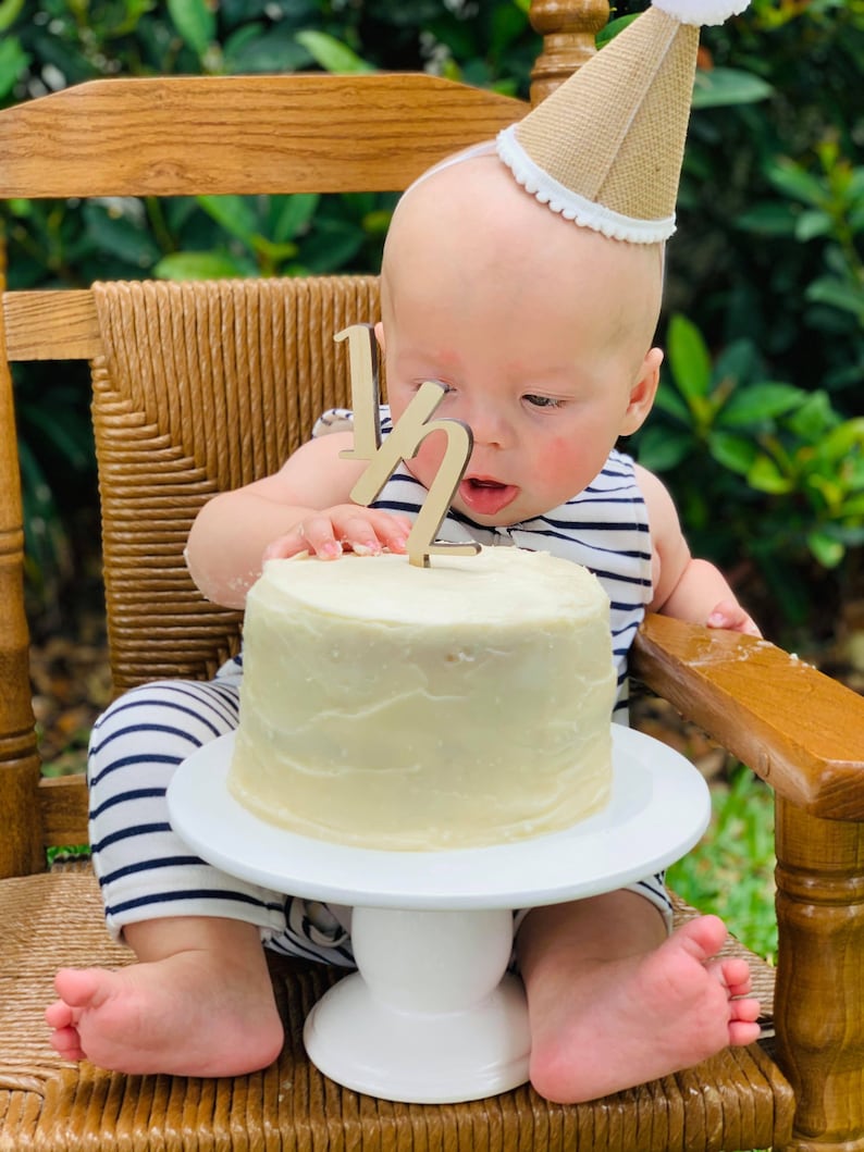 1/2 Birthday Cake Topper Wooden Half Birthday Cake Topper - Etsy