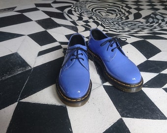 Purple Ankle High Doc Martens