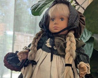 Vintage Wooden Doll Zasan Design 1987 Clothing and Accessories 18