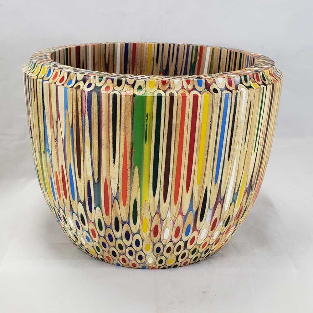 Colored Pencil Bowl Etsy