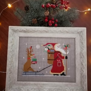 Rudolph and Santa