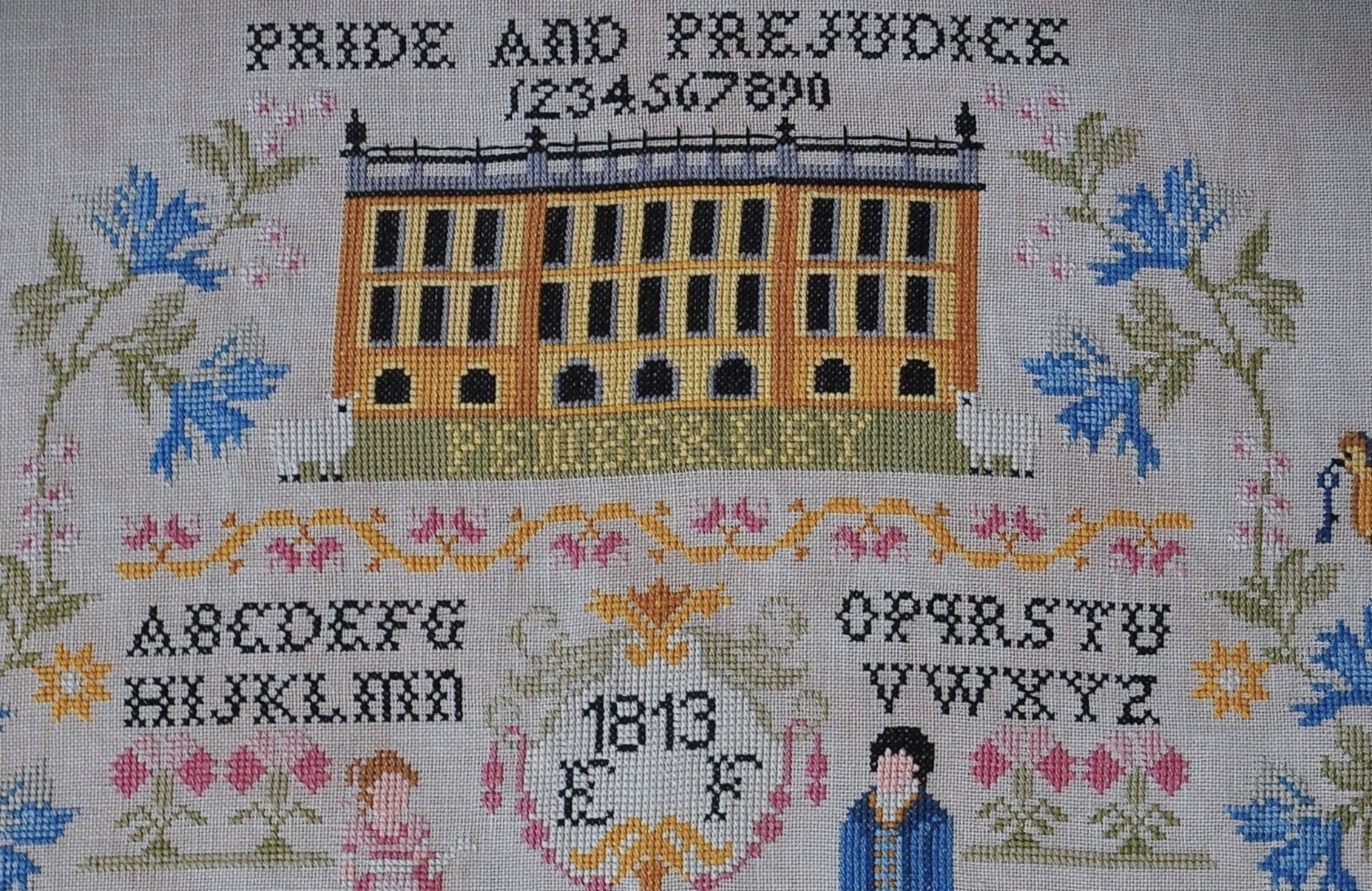 Pride and Prejudice Sampler - Etsy Canada