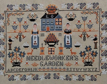 Needleworker's Garden Sampler