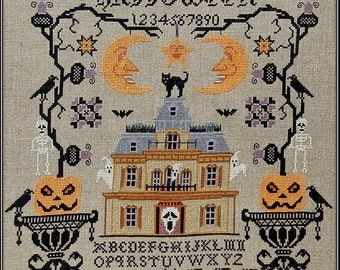 Muestra de luna de Halloween