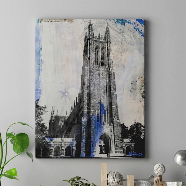 Duke Chapel Print. House Decor or Office Decor.