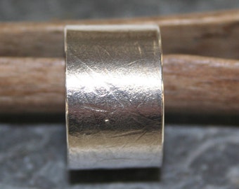 Sterling silver textuered ring