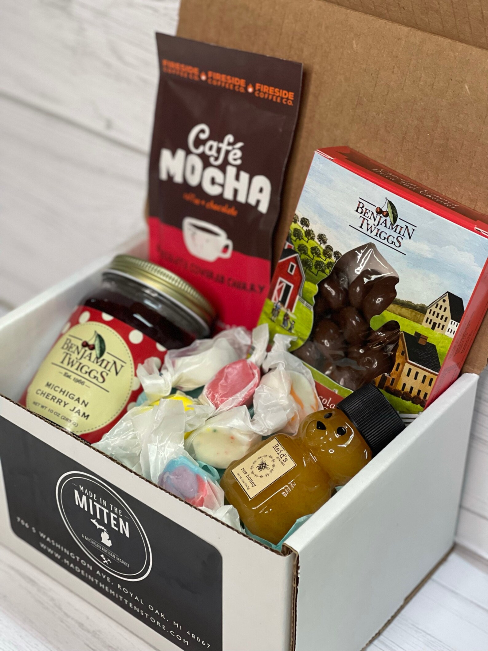 Made in Michigan Gift Basket Michigan Care Package Michigan Gift Basket