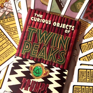TWIN PEAKS: Jogo de cartas "Trumps" de objetos curiosos