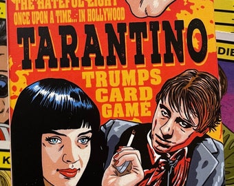 QUENTIN TARANTINO 'Trumps' Card Game (Reservoir Dogs, Pulp Fiction, Kill Bill, Inglorious Basterds, Django Unchained)