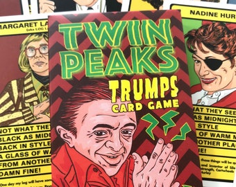 TWIN PEAKS 'Trumps' Card Game
