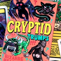 Famous Cryptids of Louisiana 5 X 7 Print - Etsy