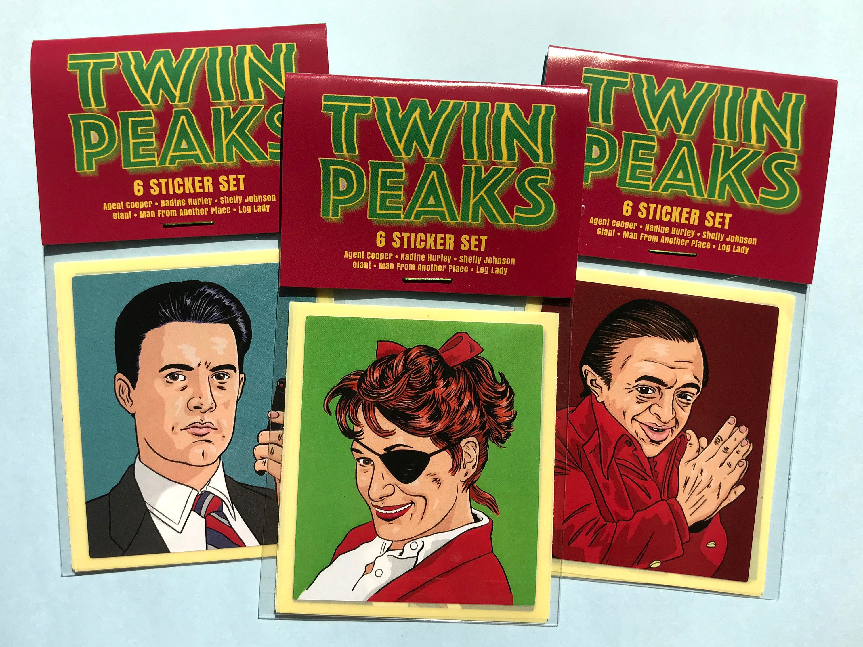 Twin Peaks Mountains STICKER VINYL DECAL TWIN PEAKS COOPER RR DAVID LYNCH BOB