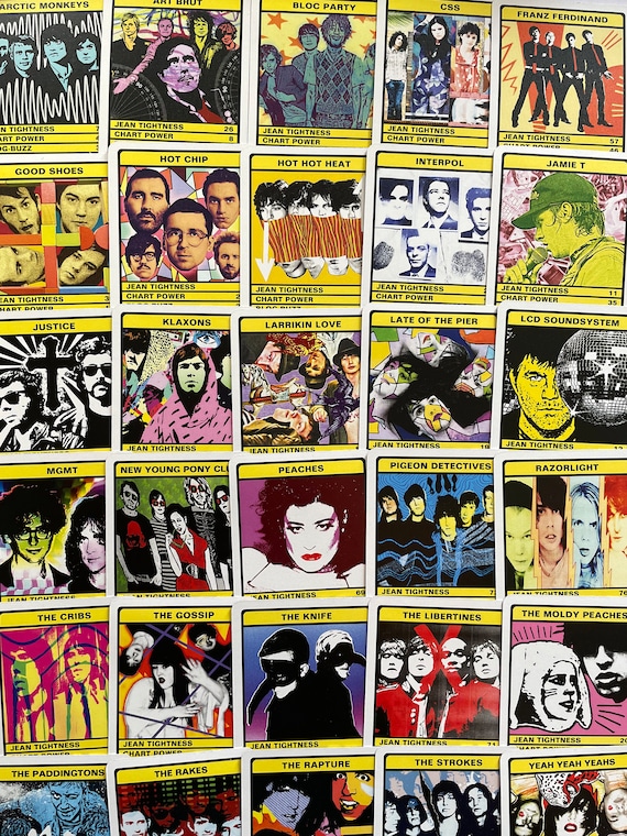 INDIE SLEAZE Trumps Card Game (LCD Sound System, the Strokes