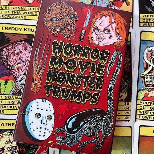 HORROR MOVIE MONSTER Trumps Card Game (hellraiser, Exorcist