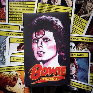 Bowie 'trumps' Card Game 30 Different Bowie Personas - Etsy