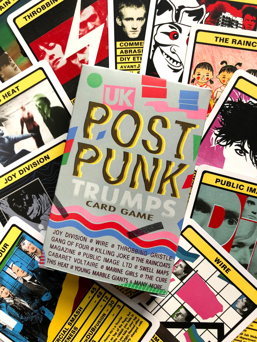 UK POST-PUNK 'Trumps' Card Game Joy - Etsy 日本