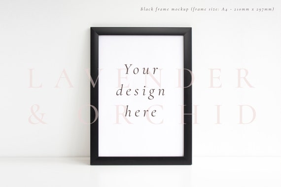 Black Frame Mockup Styled Stock Photography A4 Picture Frame Black Frame Mockup Styled Stock Photography A4 Picture Frame