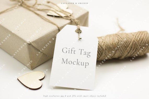 Gift Tags Mockups Thank You Card Mockups Styled Stock