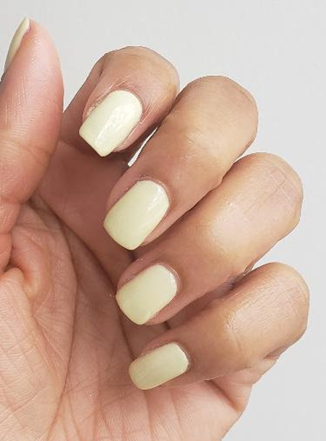 Light Yellow Nail Polish Etsy