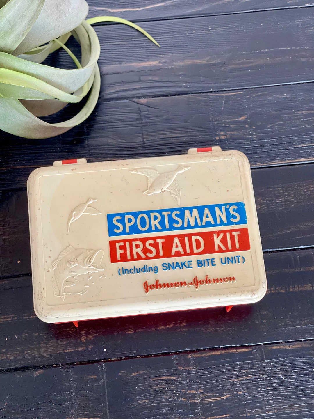 Trousse De Secours Vintage Johnson & Johnson 1998 – Avec Contenu D'origine – USA