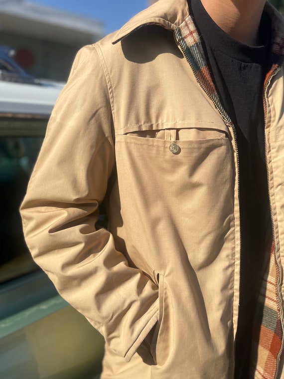 Vintage Pendleton Reversible Jacket Rust Brown Pl… - image 8