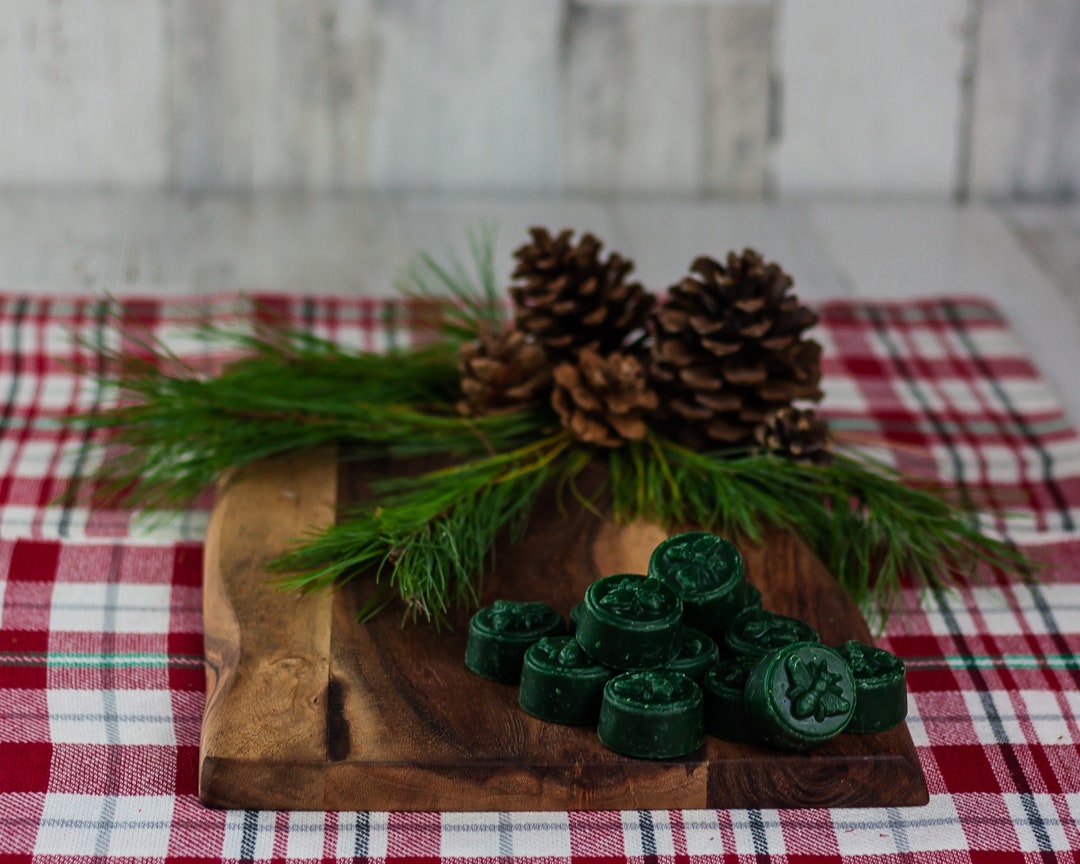 12 Piece Pine Cone Scented Beeswax Melts Hand Poured by Hubbardston ...
