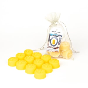 12 Piece Frankincense & Myrrh Scented Beeswax Melts Hand Poured by ...