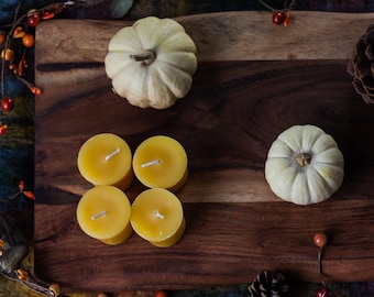 100% Natural Beeswax Votive Candles