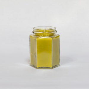 12 oz White Sage Scented 100% Beeswax Eco-Friendly Jar Candle image 4